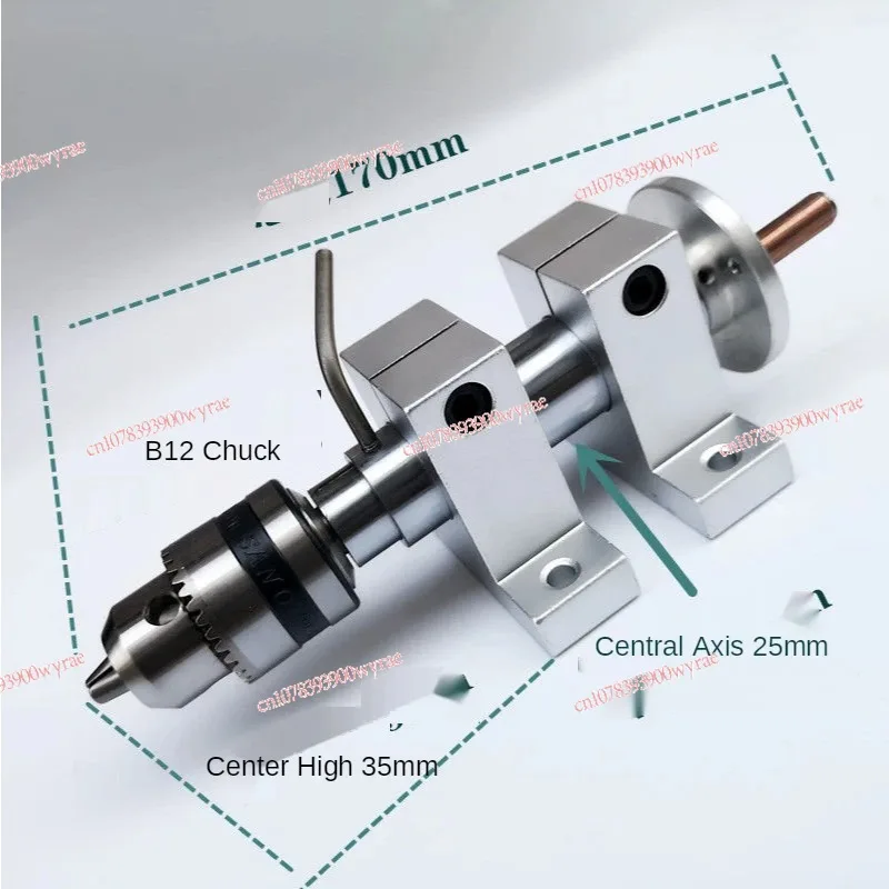 Multifunction Drilling Tailstock Live Center with Claw for Mini Lathe Machine Revolving Centre DIY Accessories Woodworking