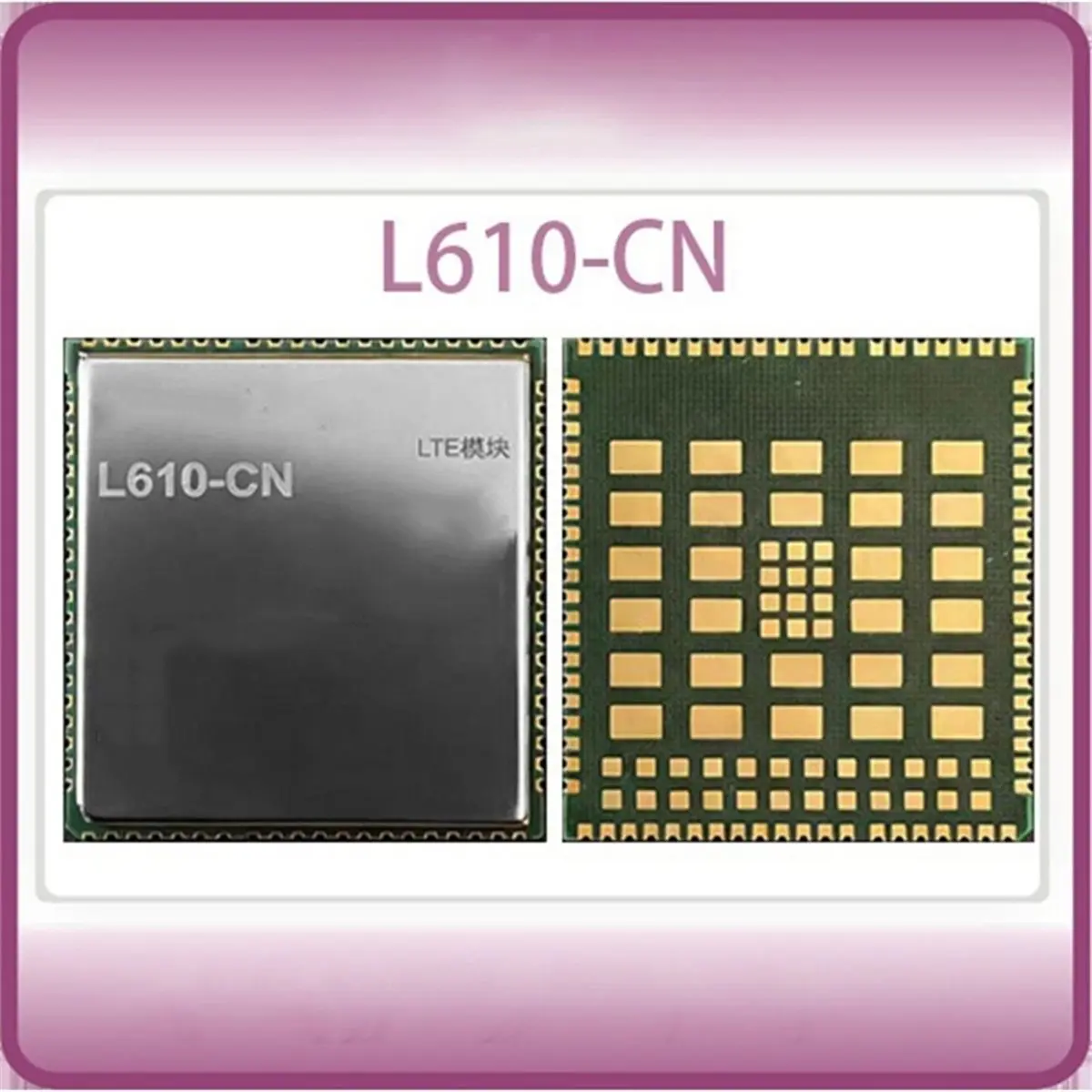L610 4G Wireless Module with Wi-Fi Scan BT Support USB/UART/SPI/12C/SDIO GNSS MiniPCle Wi-Fi Card