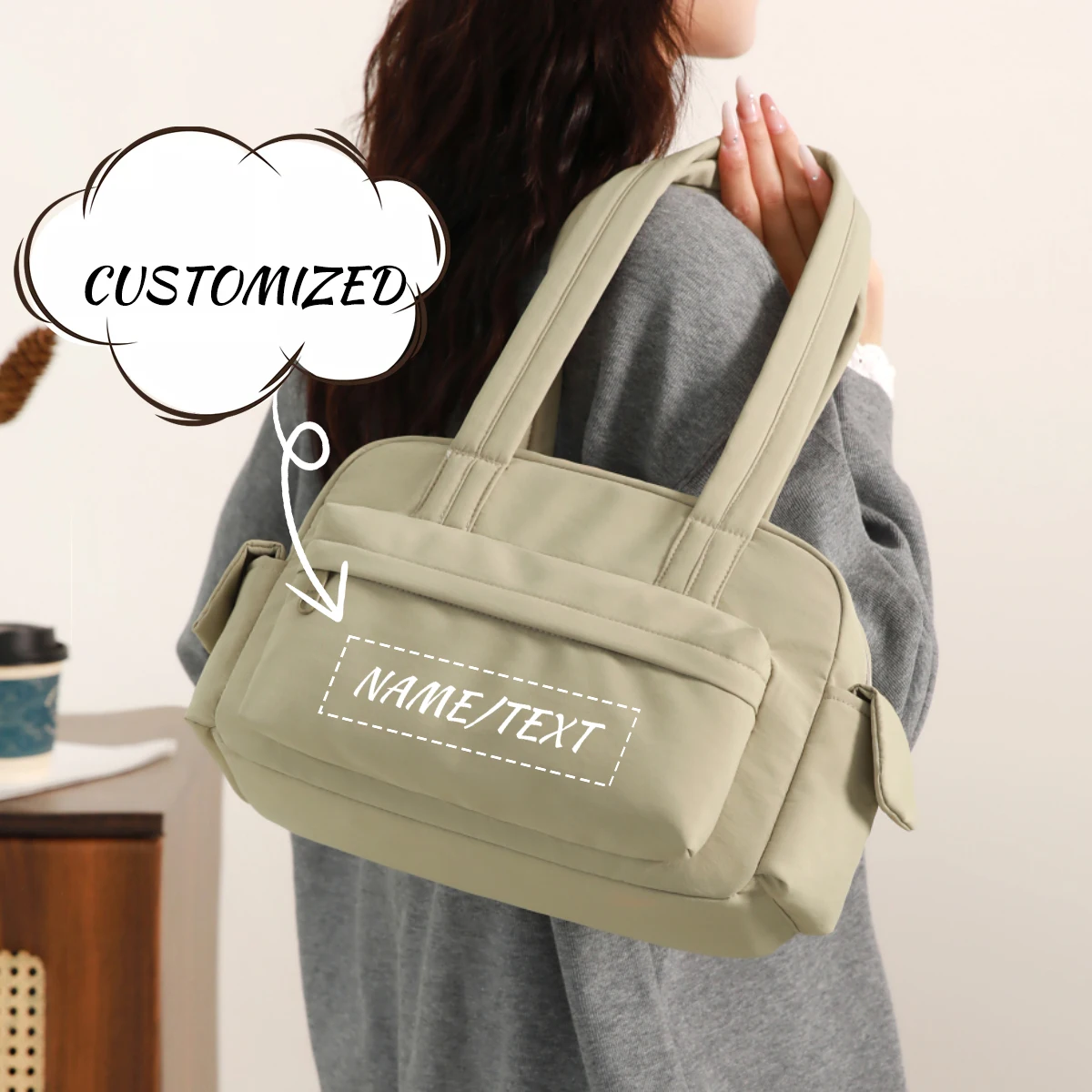 

Высококачественная оригинальная новая повседневная сумка-мессенджер с логотипом, женская сумка через плечо в стиле ретро, легкая сумка для йоги, эксклюзивная сумка «сделай сам»