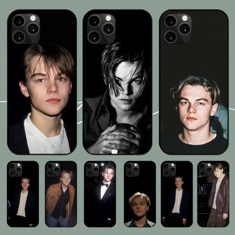 

Actor L-Leonardo D-DiCaprio Phone Case For iPhone 11 12 Mini 13 14 PRO XS MAX X XR 6 7 8 Plus Shell