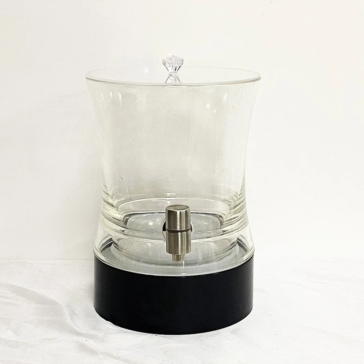 

Luminous liquor cannon bar special waist barrel 4L beer barrel with faucet cocktail cola barrel