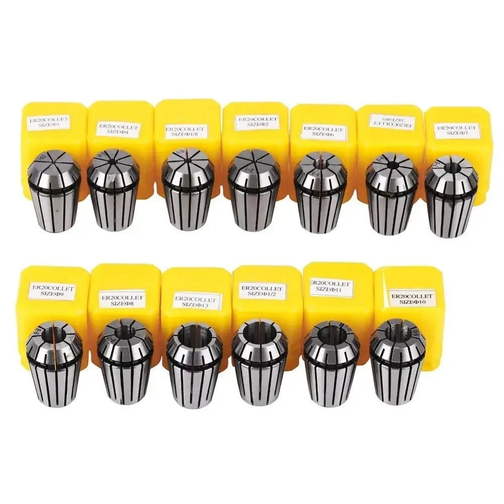 

1pcs ER20 1-13MM spring collet chuck Accuracy 0.008mm for CNC milling tool holder Engraving machine spindle motor