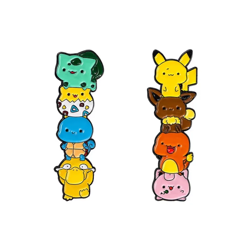 

Hot Sale Pokémon Pikachu Psyduck Self-made Cartoon Badge Brooch Backpack Accessories Decoration Anime Periphery Children's Gift