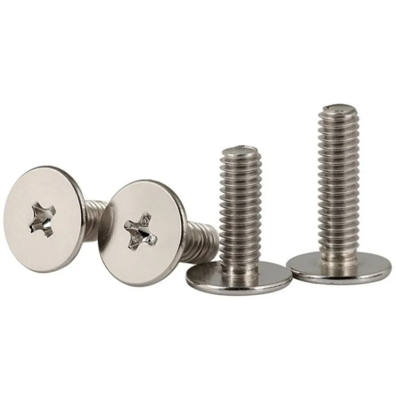M1.2m1.4m1.6m2-m6 Carbon Steel Phillips Ultra Thin Super Low Flat Screw Bolt For Laptop Notebook Fix Repair Computer