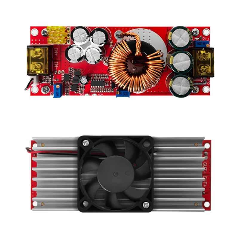 1500W DC-DC Boost Module 12-48V To 24-72V 30A Adjustable Constant Voltage And Current Electric Car Power Supply Module