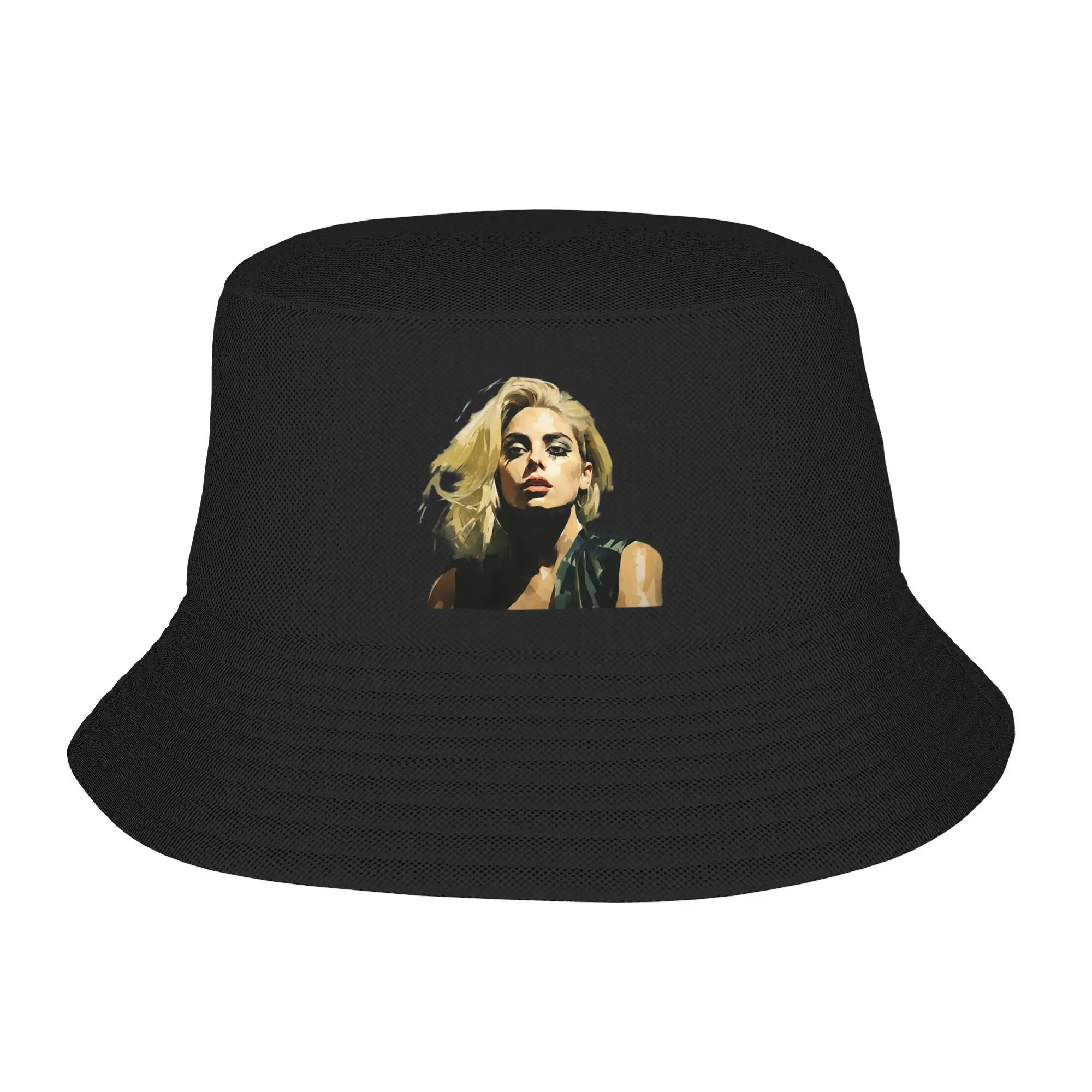 

Singer Lady Gaga Bucket Hat Panama Bob Hats Outdoor Cool Autumn For Summer Beach Fishing Unisex Fisherman Caps