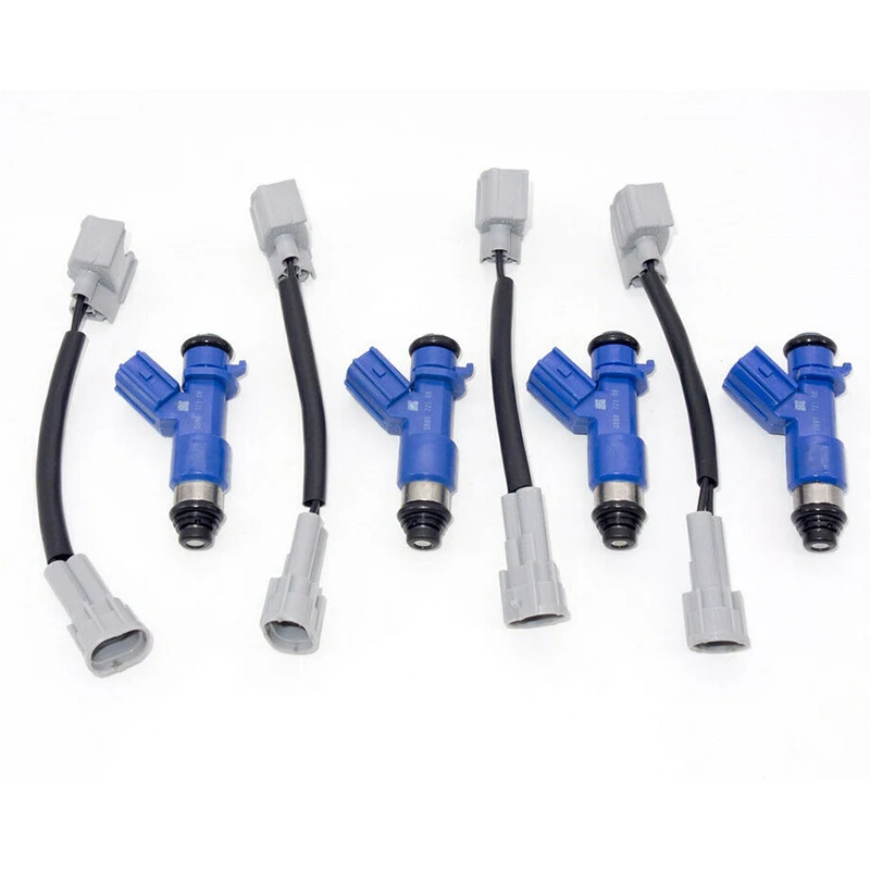 4Pcs Fuel Injector W/Plug 16450-RWC-A01 Fit FOR RDX RSX TSX INTEGRA CIVIC FJ983 2-39045, 800-2019N,MP-56116, FIDL2019N, M1170