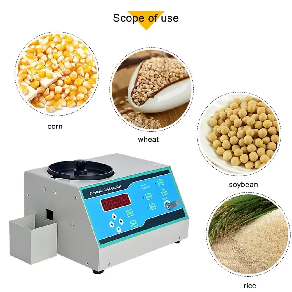 220V SLY-C Automatic Seed Counting Machine for Various Shapes Seeds Counting of Corn Soybean Wheat and Rice