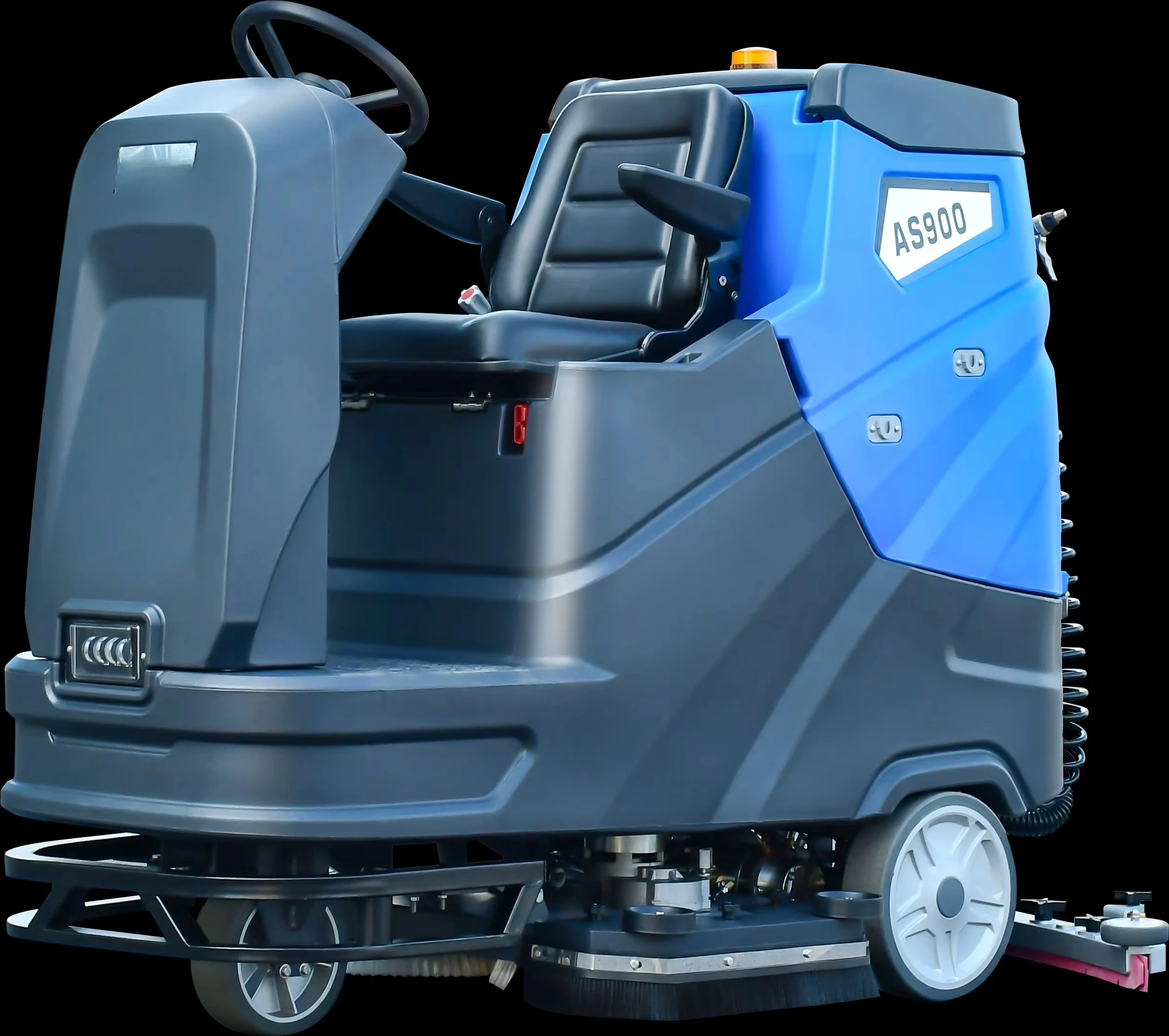 High Efficiency 24V Electric Floor Sweeper New Condition Automatic Riding-Type Washing Machine Cleaning Burnishing Use