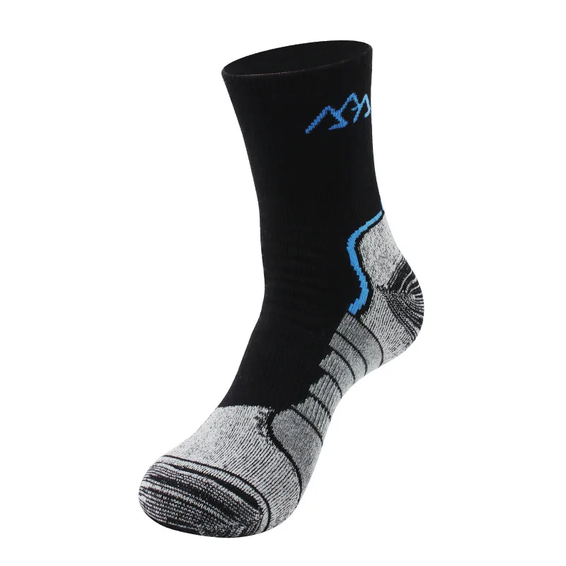 Meias grossas de retalho térmicas Coolmax masculinas, secagem rápida, quente, respirável, casual, 3 pares por lote, 2023