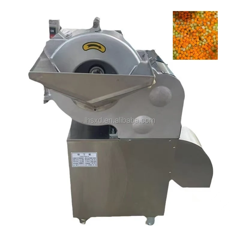 

Onion Cube Slicer Potato Cube Cutting Machine Carrot Dicer Machine One Time Forming Cube Vegetable Slicer