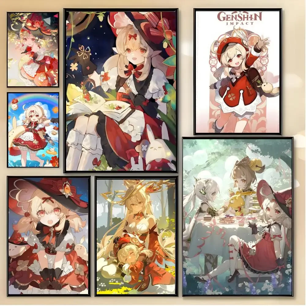 game character G-Genshin Impact-Klee Poster Unique Home Decoration Ideas & Stylish Interior Art