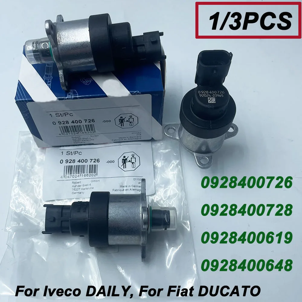 

1/3Pcs High Quality Fuel Pressure Regulator Control Valve 0928400726 0928400728 71754810 0928400619 0928400648 For Fiatt Ivecoo