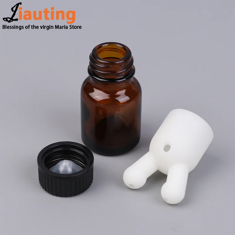 Leakproof Aroma Essential Oil Inhaler Cap Mini Essential Oil And Perfume Inhaler Dispenser Bottle Essential Oil Inhaler