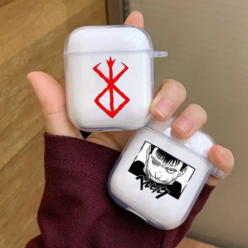 

Anime Berserk Guts Swordsman Sacrifice Zodd Earphone Case For AirPods 1 2 3 4Pro Soft silicone wireless Bluetooth headphone case