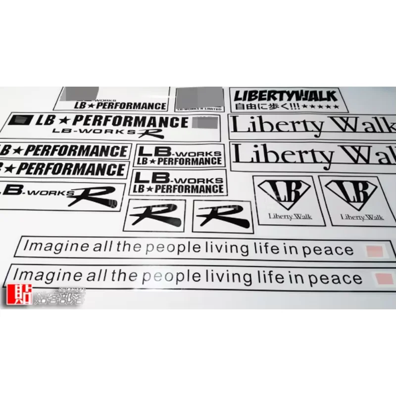 Motorcycle Motorsports Racing Car Sticker Decals for Japan Works JAPANESE PERFORMANCE