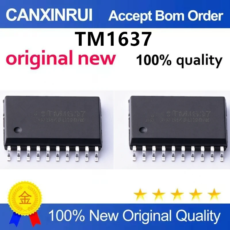 （5pcs-10pcs）Original TM1637 SOP-20 LED driver control IC with keyboard scanning interface