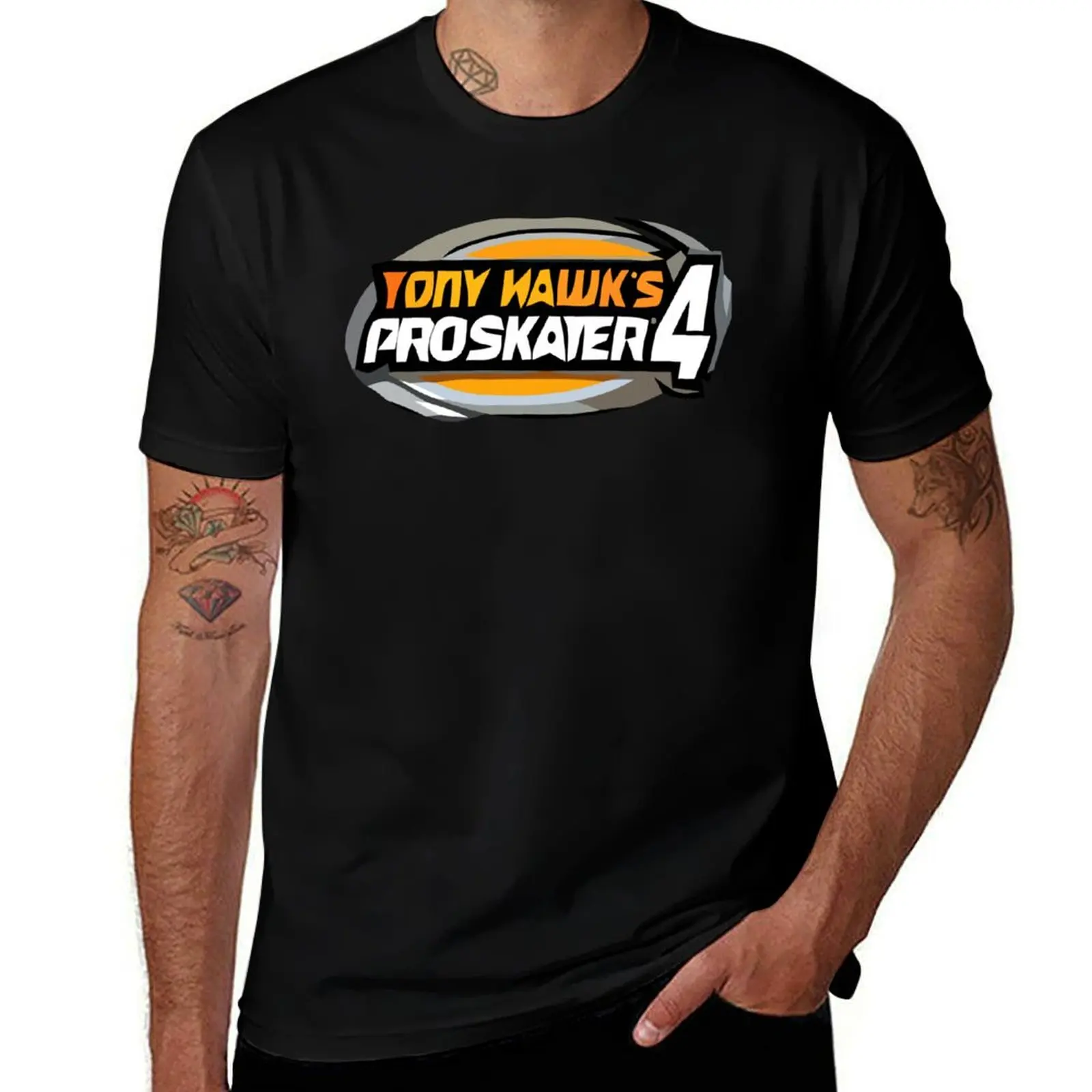 Tony Hawks Pro Skater 4. T-Shirt Performance Workout Short Sleeve Tee T-Shirt