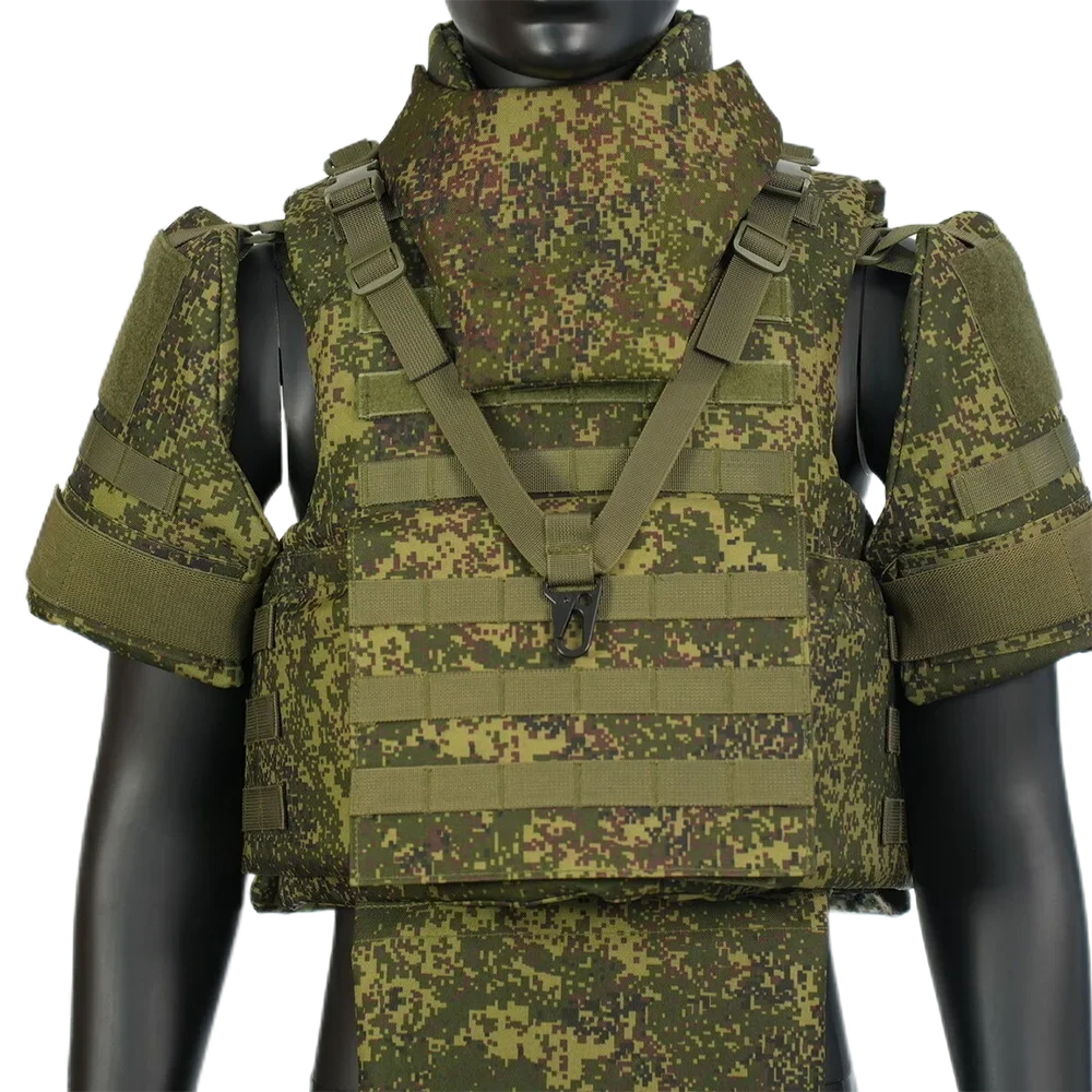 Molle system Full Body Coverage Multifunctional Adjustable Gear Woodland Outdoor Protective Breathable Tactical Vest