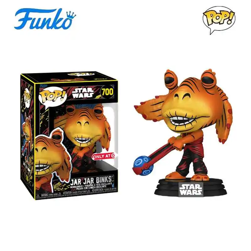 

Фигурка Funko Pop Star Wars Q Version Darth Maul Jar Jar Binks Декор Скульптура Куклы Игрушки Соберите ограниченное издание подарков