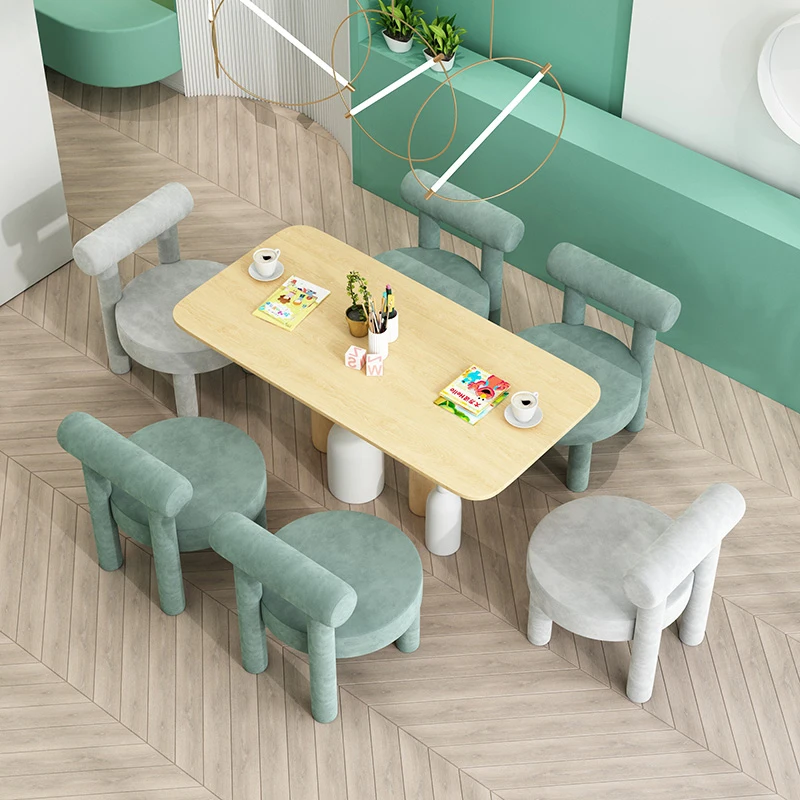 Conjunto de mesa e cadeira infantil, Mobiliário para cadeirinha infantil, Mesas para bebês, Crianças