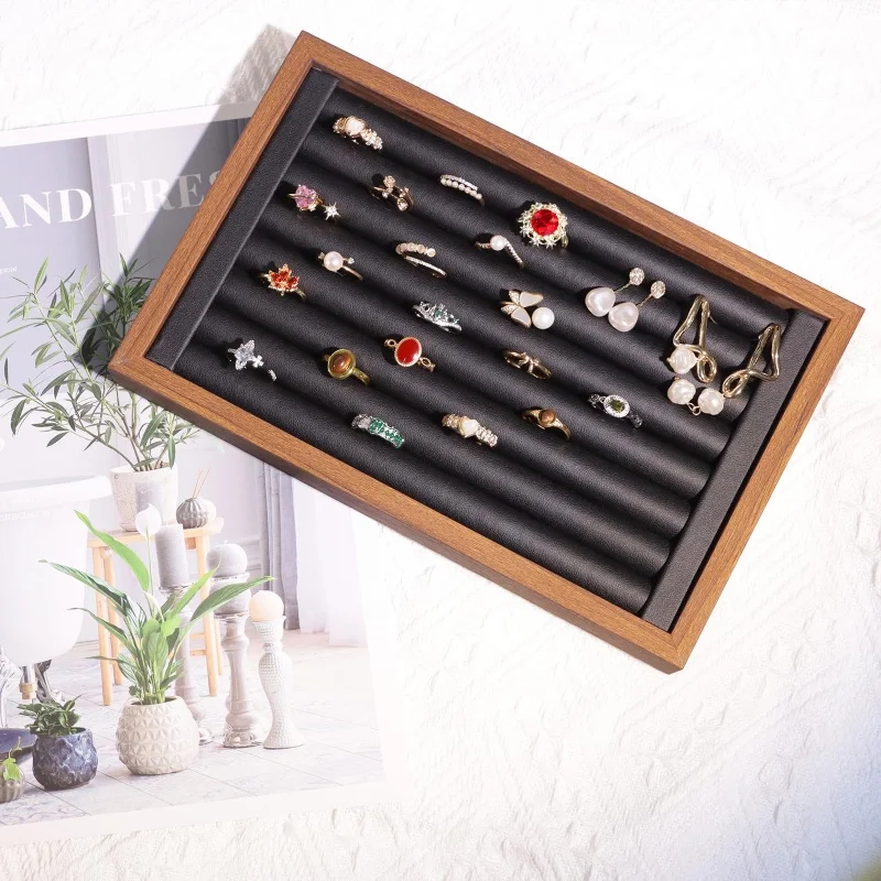 1pc Multiple Styles Jewelry Dispaly Tray Necklace Bracelet Earrings Ring Brooches Storage Box Drawer Jewellery Organizers