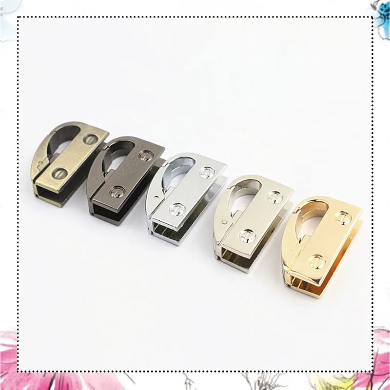 

10pcs Metal Clip Buckles Handbag Chain Belt Hanger Side Hook Buckle Connector Bag Hardware Decoration Accessories