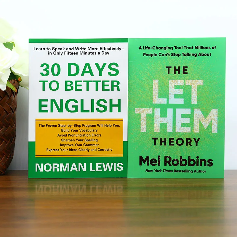 

《30 Days to Better English》+《The Let Them Theory》Daily reading helps English learner and life optimizer Ideal for Chrismas gifts