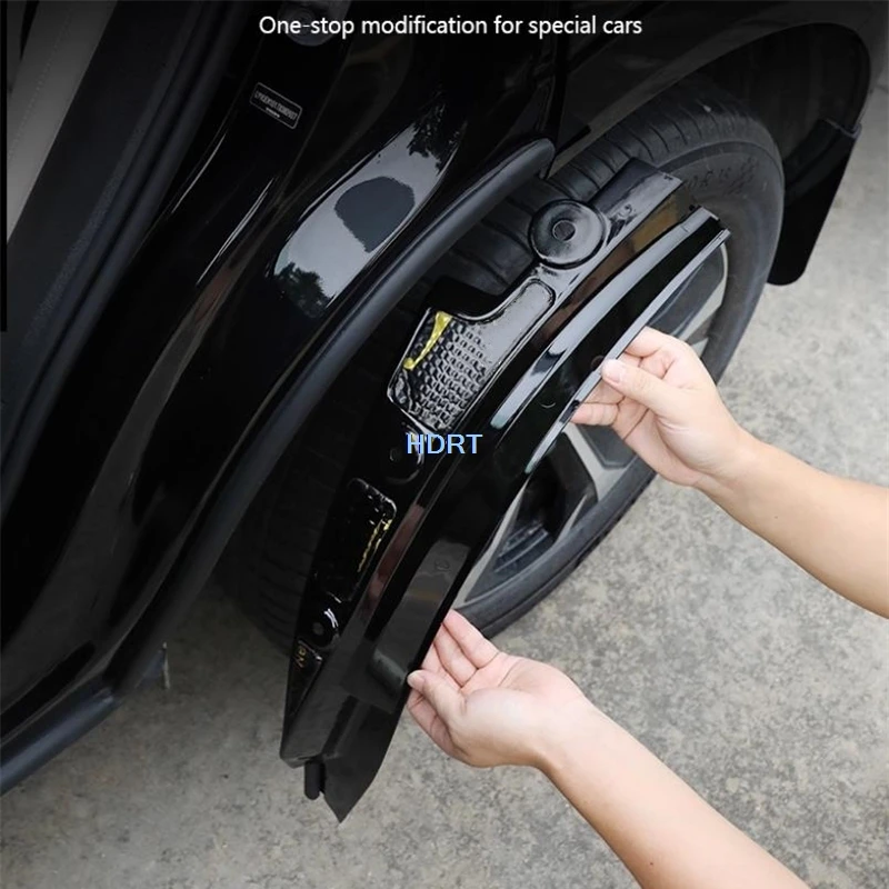 

For Volvo XC60 2018 + Car Styling Rear Wheel Inner Mud Guard Splash Plate Mudflap Fender Cover Protector Decoration Accessories