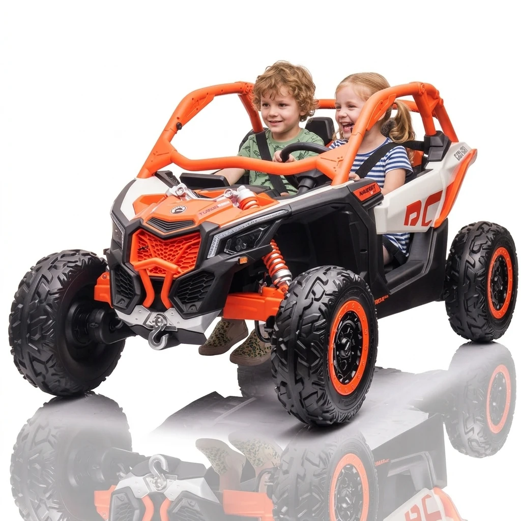 UTV Ride-on Licensed 4X4 Electric 2 Seat Big Kids Ride On Cars 12V For 8 Years To 10 Years