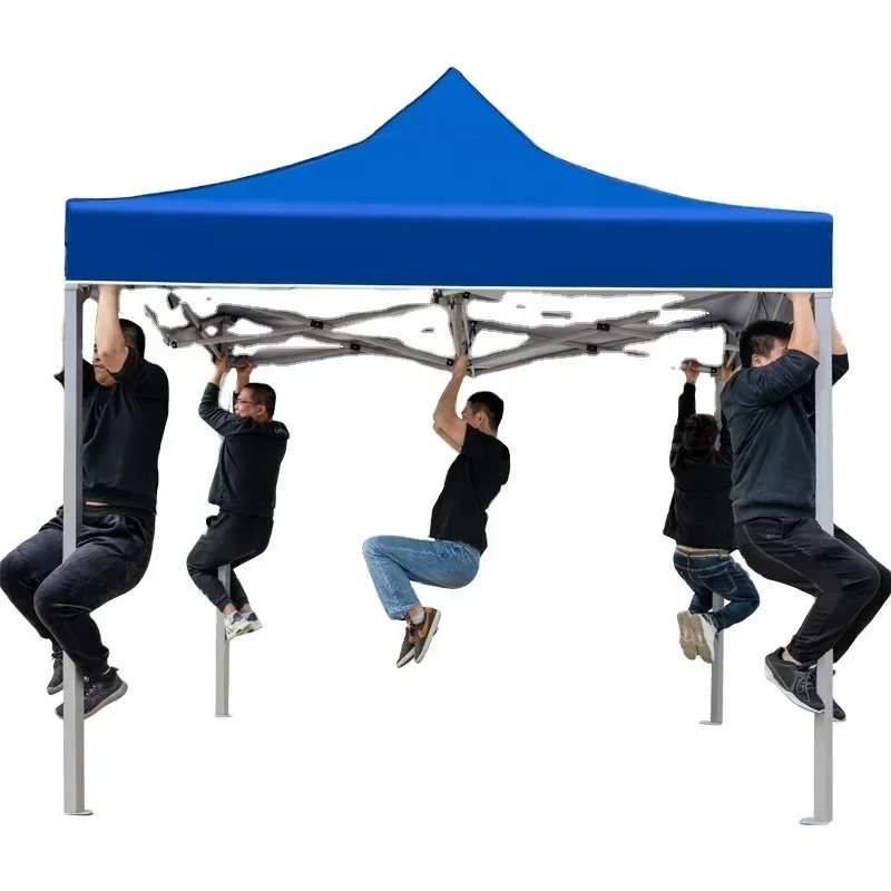 Pop Up Canopy Advertisingparty Trade Show Tent for Events Factory Made 2x2/3x3/3x4.5/3x6 Automatic Gazebos Stretch Beach Marquee