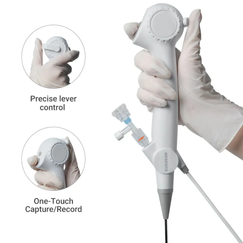High Quality 7.5Fr Urological Scope Flexible Plastic Electric Power Source Ureteroscopic Stone Extraction and Removal