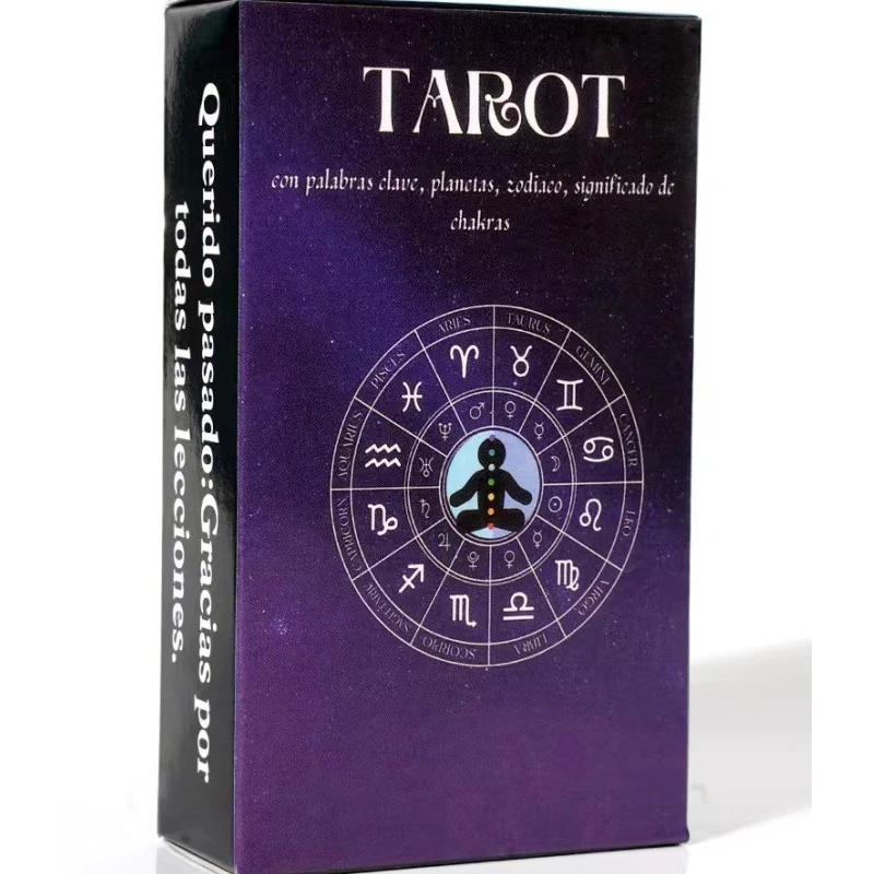 New Tarot Card English Board Game Card Tarot Cards Card Spanish Learning Tarot