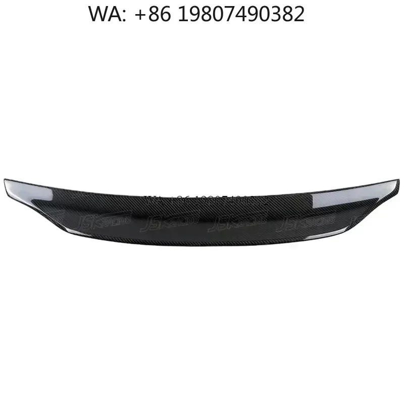 Wmwmnu Carbon Fiber Rear Spoiler Wing Trunk Lip for F12 Berlinetta 2013 2014 2015 D Style Auto Body Kit Accessories
