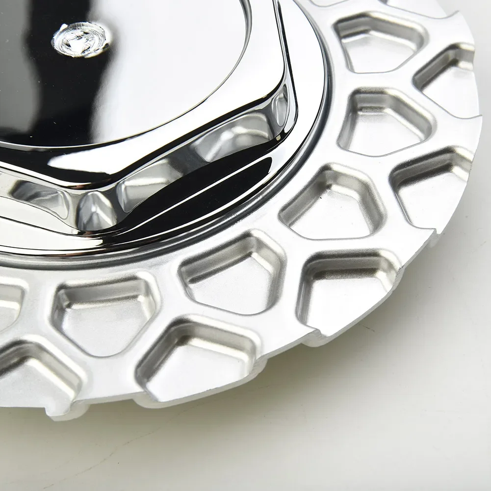 4PCS Car Wheel Center Hub Cap Silver 6.18 Inch/2.05 Inch 157 MM/52 MM Wheel Center Hub Cap For BBS 17\