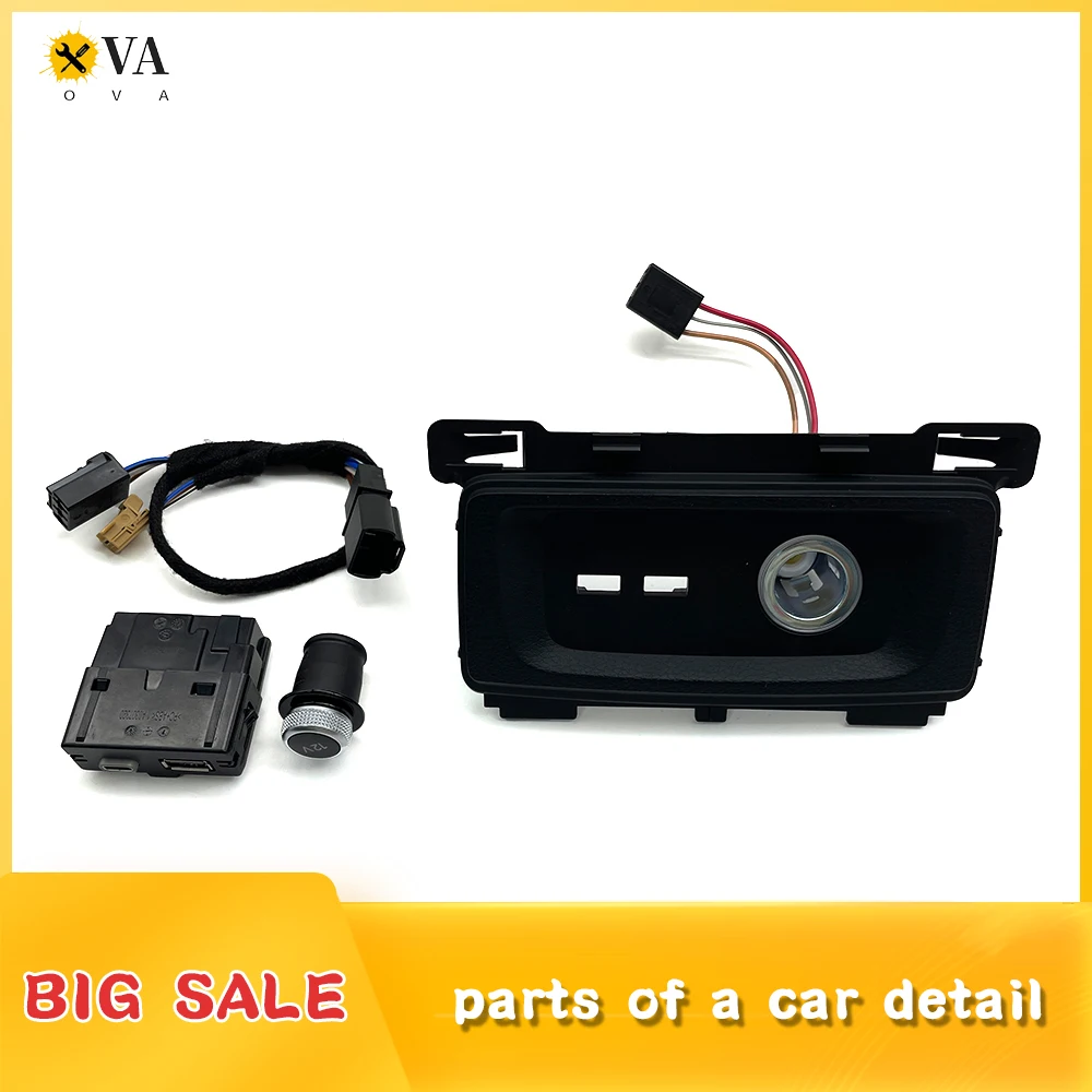 Rear seat cigarette lighter with USB, suitable for Audi Q5 80D 863 324 A 80D 863324 A