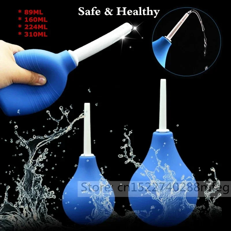 Feminine Hygiene Product Large Small Capacity Cleaner Rectal Enemator Enema Syringe Stream Douche Enema Kit for Colon Cleansing