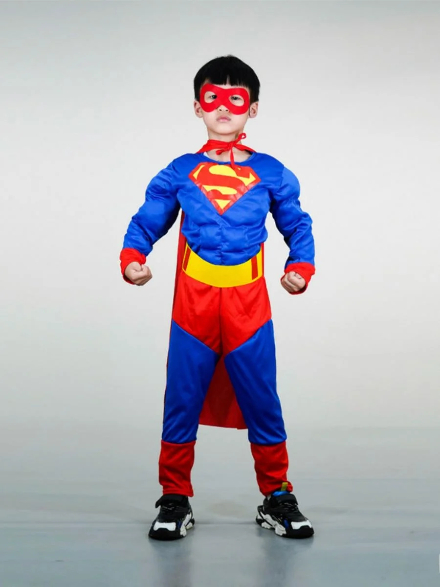   أزياء Hero loween للبالغين والأطفال، ملابس أداء للمسرح، أزياء رقص من القطن التقليدي...