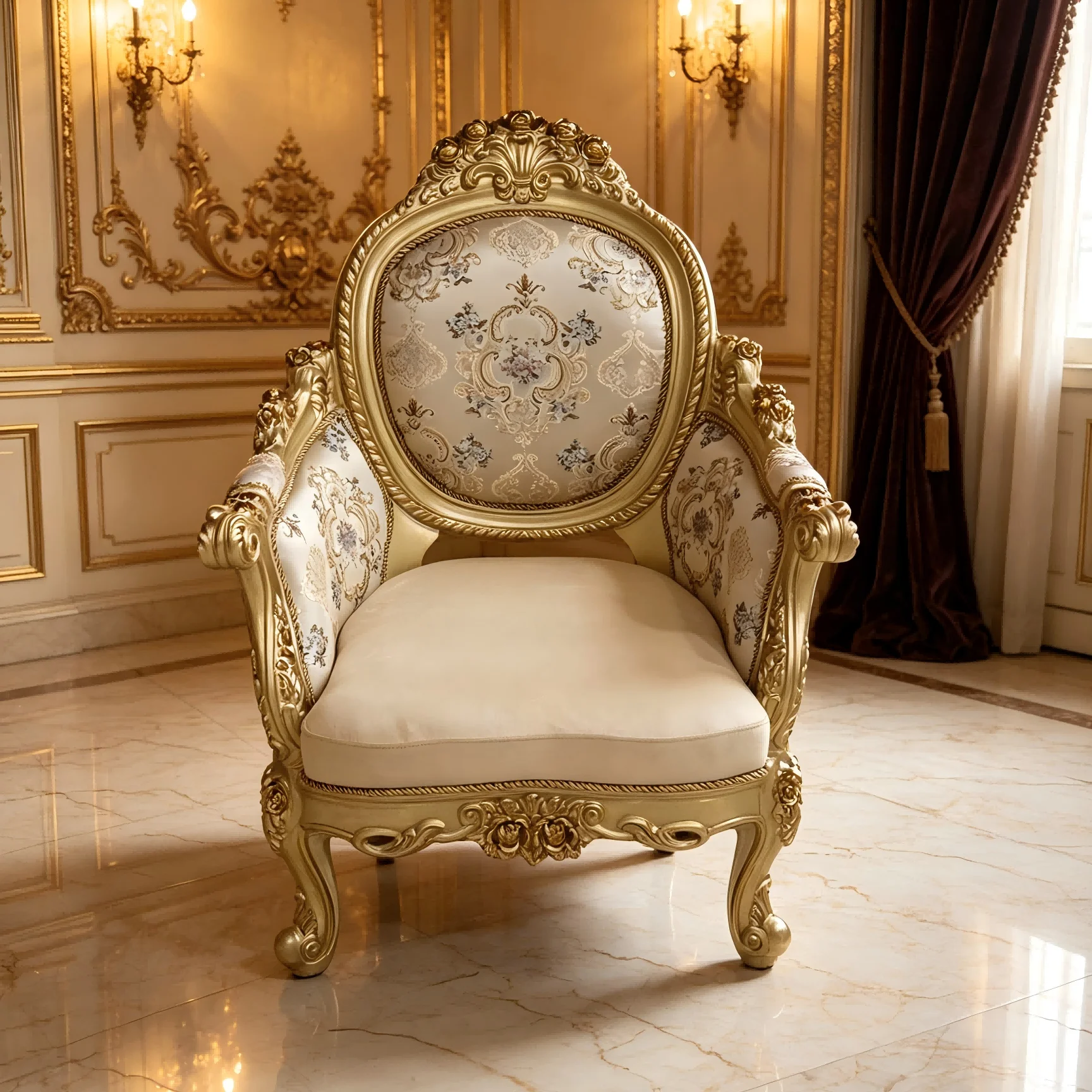 #Wholesale Cheap Royal European Style Classic Luxury Furniture Counter Stools Solid Wood Sofas Set Antique