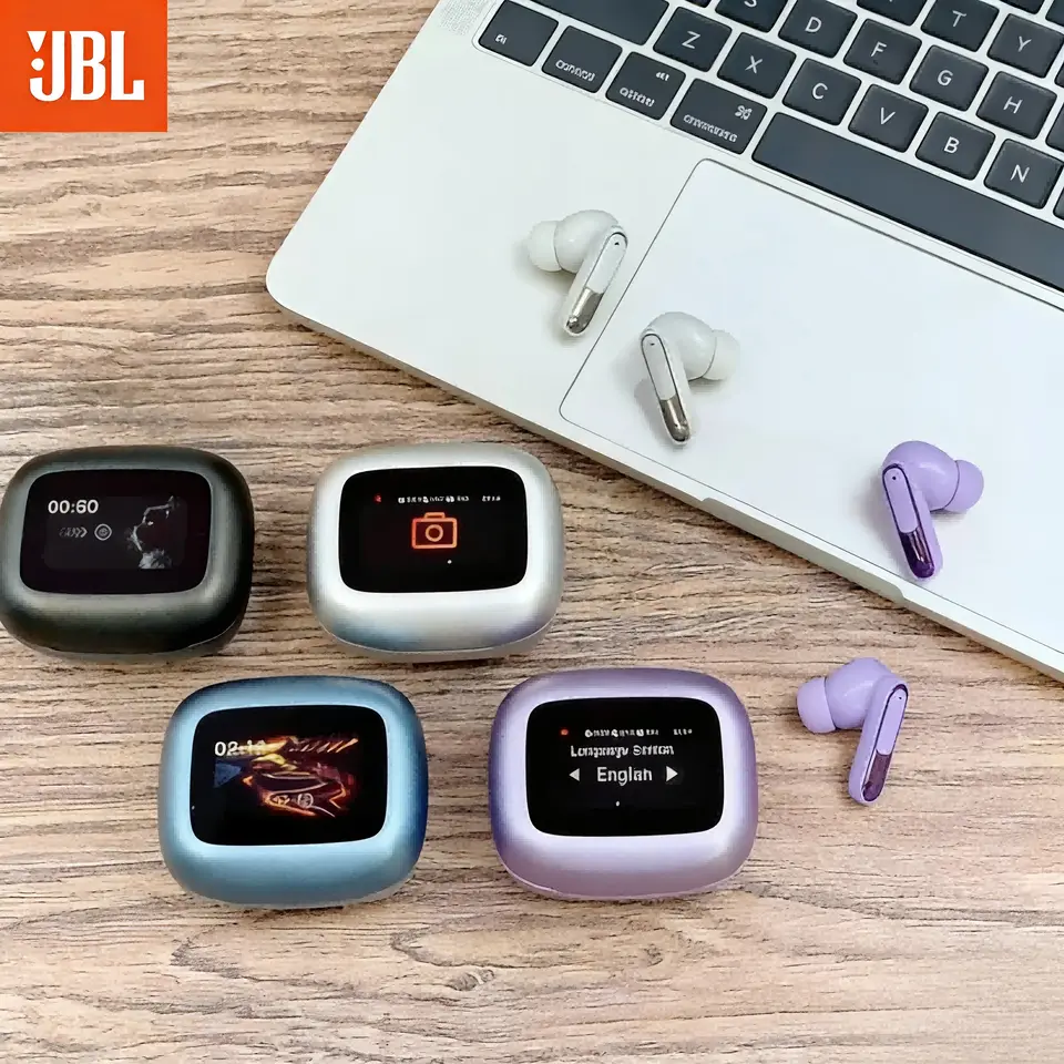 سماعات أذن بلوتوث لاسلكية حقيقية JBL Live Beam 3 - إلغاء الضوضاء، سماعات أذن مغلقة، تواصل مثالي، مقاومة للماء