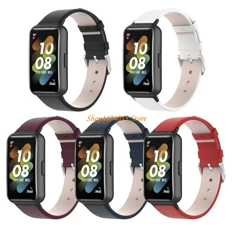 

K1aa bristant belt for Smart Band 7 кожаный спортивный часов