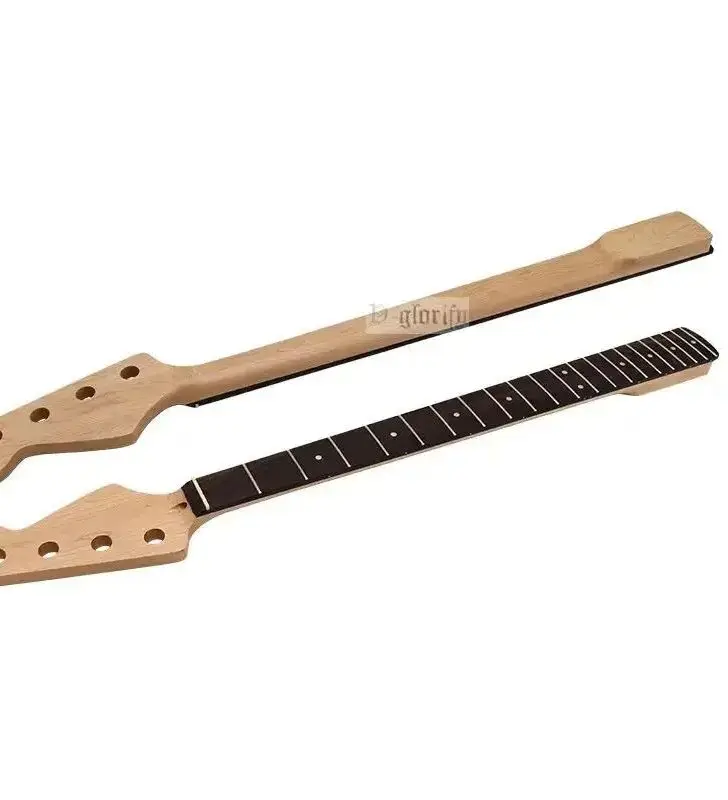 

4-string unfinished bass guitar neck, bass guitar neck, electric guitar grade, DIY, Canadian maple wood