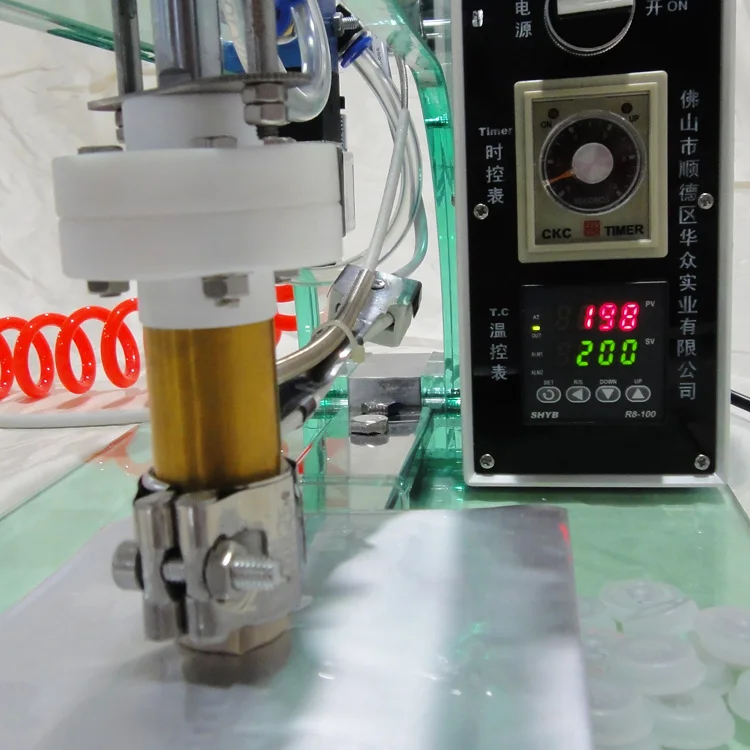 

Coffee Pouch Valve Applicator Machine/Coffee Bag Degassing Valve Hot Press Machine Food Packaging Bag Valve Applicator