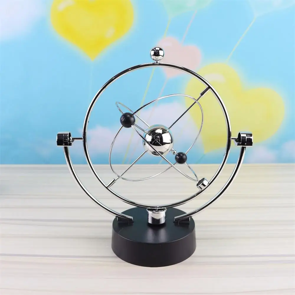 Rotating Perpetual Motion Instrument Model Transparent Wear Resistance Reduce Stress Magnetic Swing Non-stop Swing