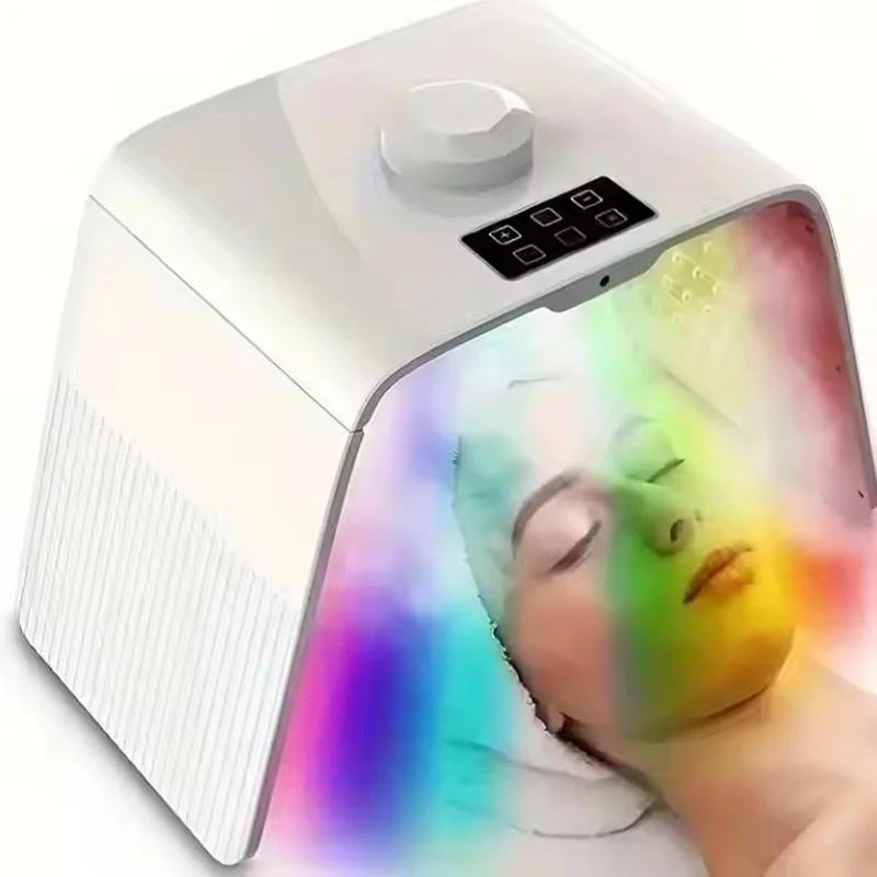 Pdt Led Light Therapy Machine Anti-aging 7 Color Desktop DC 12V Agnes Rf Machine for Under Eyes Bag Removal Folding Type