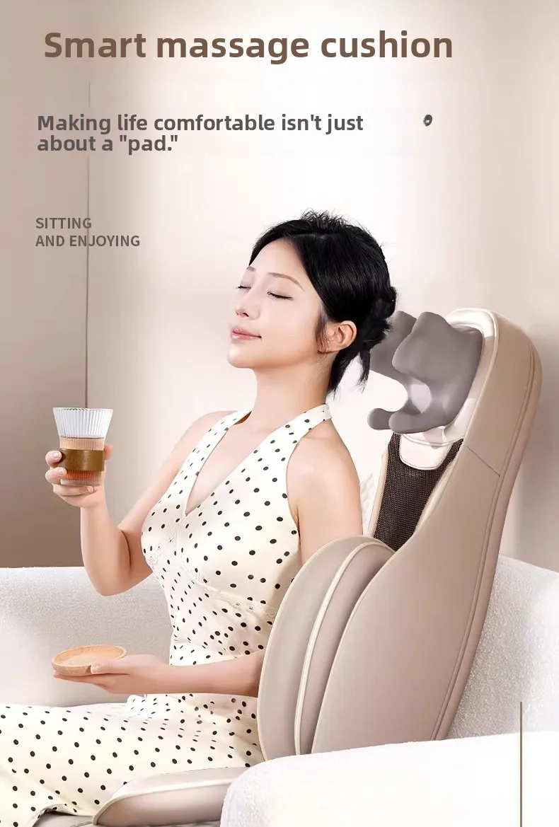 Full Body Cushion Kneading Multi-functional Massager Shoulder Cervical Spine Waist Back Automatic Instrument