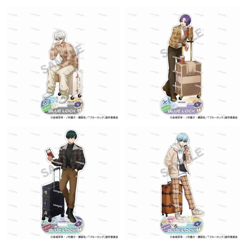 BLUE LOCK Anime Figures Nagi Seishiro Mikage Reo Acrylic Stands Character Hiori You Model New Style Desk Decor Christmas Gift