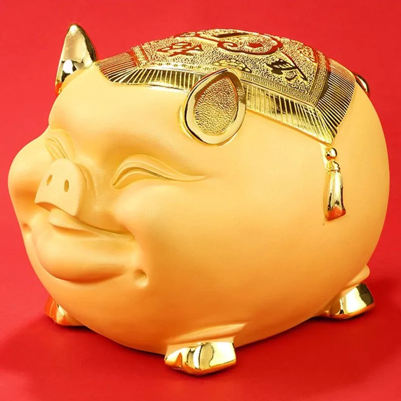 Pig Organizer Money Boxes Saving Safe Kids Cute Anime Gift Children Secret Original Piggy Bank Kawaii Spaarpot Home Decoration