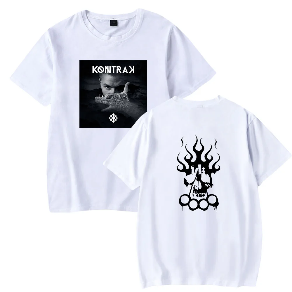 Rapper Kontra K Oversized T Shirt Harajuku Casual Short Sleeve Men Women T-shirt Hipster Cool Graphic Tees Streetwear