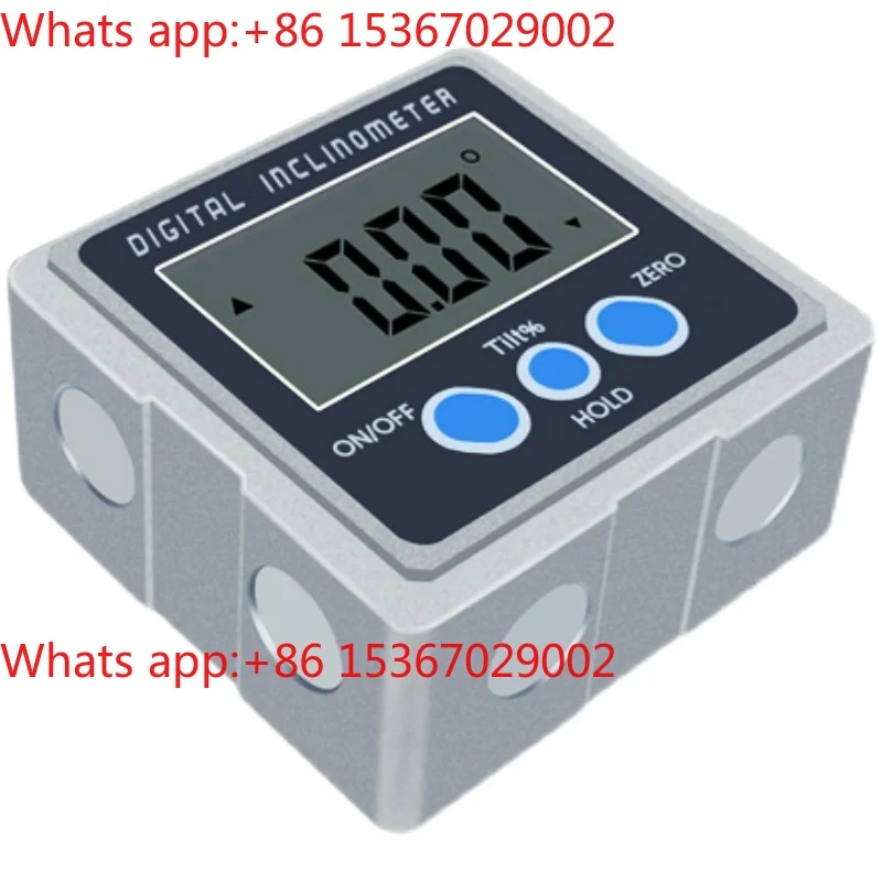 

Высокоточный цифровой измеритель угла, электронный наклонный ящик 4*90 с транспортиром с магнитной угловой линейкой, уровень уклона IP65